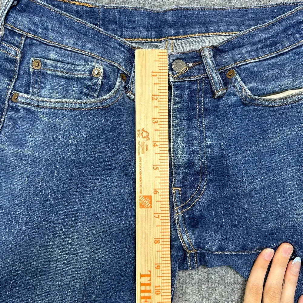 Levi's 514 Jeans Men's Blue Denim Straight Mid‎ Rise Pockets Classic - 29X30.5
